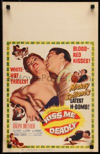 9b0323 KISS ME DEADLY WC 1955 Mickey Spillane, Robert Aldrich, Ralph Meeker as Mike Hammer!