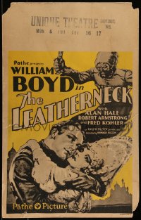 9b0329 LEATHERNECK WC 1929 American soldier William Boyd in romance & intrigue at the end of WWI!