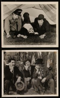 9c0933 AT THE CIRCUS 2 8x10 stills 1939 great images of Groucho, Chico & Harpo Marx!