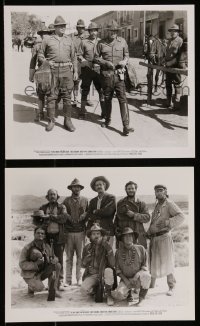 9c0998 WILD BUNCH 2 8x10 stills 1969 cowboy western images of Robert Ryan and top cast!