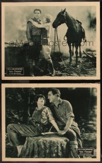 9c0324 BIG TIMBER 2 LCs 1924 great images of William Desmond & Olive Hasbrouck, ultra rare!