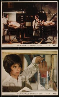 9c0476 ANDY WARHOL'S FRANKENSTEIN 4 8x10 mini LCs 1974 Joe Dallessandro, Paul Morrissey!