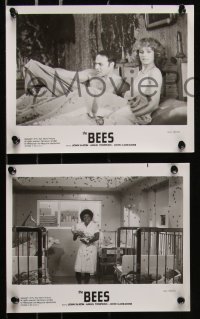 9c0713 BEES 8 8x10 stills 1978 great horror images of John Saxon, sexy Angel Tompkins and more!