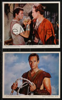 9c0404 BEN-HUR 15 color 8x10 stills R1969 Charlton Heston, William Wyler classic religious epic!