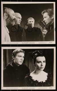 9c0887 BROTHERS KARAMAZOV 3 8x10 stills 1958 Brynner, Basehart & Cobb, two with William Shatner!