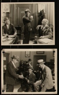 9c0929 WHILE THE CITY SLEEPS 3 from 7.75x9.75 to 8x10 stills 1928 Lon Chaney Sr. & police, lineup!