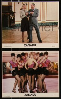 9c0456 XANADU 8 8x10 mini LCs 1980 Olivia Newton-John, Gene Kelly, Michael Beck, a fantasy musical!