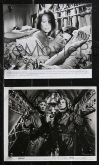 9c0602 ZEPPELIN 19 from 7.75x9.75 to 8x10 stills 1971 great images of Elke Sommer & Michael York!