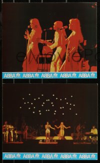 9c0533 ABBA: THE MOVIE 5 color English FOH LCs 1978 Swedish pop rock group sold more records than anyone!