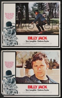 9c0180 BILLY JACK 7 LCs 1971 best close up of Tom Laughlin, most unusual boxoffice success ever!