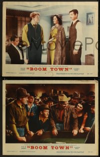 9c0285 BOOM TOWN 3 LCs R1956 Clark Gable, Spencer Tracy, one with sexiest Hedy Lamarr!