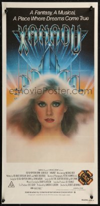 9d0422 XANADU Aust daybill 1980 Olivia Newton-John artwork image, a place where dreams come true!