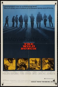 9d0982 WILD BUNCH 1sh 1969 Sam Peckinpah cowboy classic starring William Holden & Ernest Borgnine