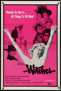 9d0986 WITCHES int'l 1sh 1967 Le Streghe, Silvana Mangano, Clint Eastwood shown in cowboy hat!