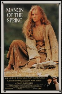 9f0968 MANON OF THE SPRING 1sh 1987 Claude Berri, Yves Montand, Michel Jouin art!