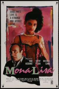 9f0981 MONA LISA 1sh 1986 Neil Jordan, art of Bob Hoskins & sexy Cathy Tyson by Lucinda Cowell!