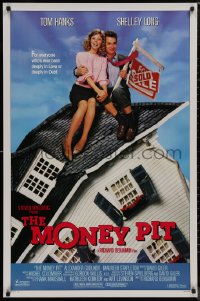 9f0983 MONEY PIT 1sh 1986 Steven Spielberg, Tom Hanks & Shelley Long are deeply in love & debt!