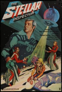 9f0346 STELLAR INSPECTOR export Russian 32x47 1980 Mark Kovalyov & Polin's Zvyozdny Inspektor!