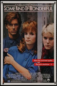 9f1108 SOME KIND OF WONDERFUL 1sh 1986 John Hughes, Eric Stoltz, Mary Stuart Masterson, Lea Thompson