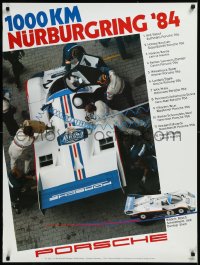 9f0173 PORSCHE Nurburgring '84 style 30x40 German special poster 1984 promoting their racing team!