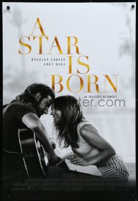 9f1119 STAR IS BORN advance DS 1sh 2018 great completely different close-up of Lady Gaga!