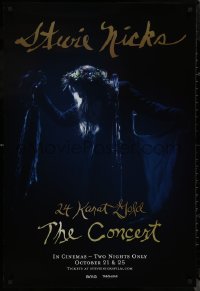 9f1137 STEVIE NICKS 24 KARAT GOLD THE CONCERT 1sh 2020 great image of the rock star performing!