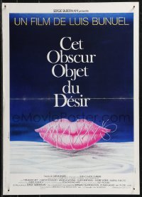 9h0804 THAT OBSCURE OBJECT OF DESIRE French 16x22 1977 Luis Bunuel's Cet obscur object du desir!