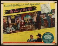 9h0456 TIME OF YOUR LIFE style A 1/2sh 1947 James Cagney pulled the trigger three times!