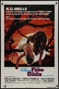 9j0226 FOOD OF THE GODS 1sh 1976 artwork of giant rat feasting on dead girl by Drew Struzan!