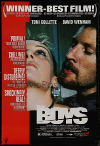 9k0679 BOYS DS 1sh 1999 Toni Collette, David Wenham, Rowan Woods Australian crime thriller!