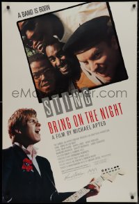 9k0681 BRING ON THE NIGHT 1sh 1985 Sting with guitar, 1st solo album, directed by Michael Apted!