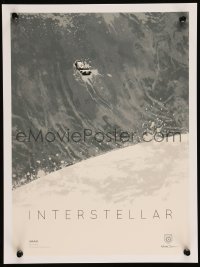 9k1206 INTERSTELLAR IMAX 12x16 art print 2014 Kevin Dat artwork of vessel on huge wave!