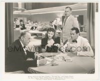 9p0697 LADY EVE 8x10 key book still 1941 Charles Coburn & Barbara Stanwyck cheat Henry Fonda at cards!