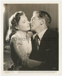 9p0714 MEET JOHN DOE 8.25x10 still 1941 romantic close up of Gary Cooper & Barbara Stanwyck, Capra!