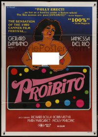 9p1697 BABYLON PINK Italian 1p 1982 different art of topless Vanessa Del Rio by Ezio Tarantelli!