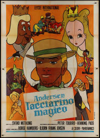 9p1568 MAGIC LIGHTER Italian 2p 1969 Hans Christian Andersen, different art by Tarantelli!