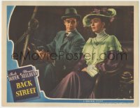 9p1024 BACK STREET LC 1941 great close up of Margaret Sullavan & Richard Carlson riding in car!