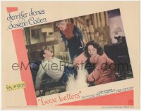 9p1182 LOVE LETTERS LC #8 1945 Jennifer Jones, Joseph Cotten & Gladys Cooper by fire, Ayn Rand!