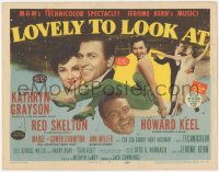 9p0978 LOVELY TO LOOK AT TC 1952 sexy Ann Miller, wacky Red Skelton, Howard Keel & Kathryn Grayson!