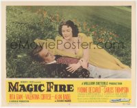 9p1186 MAGIC FIRE LC #8 1955 Yvonne De Carlo loves Alan Badel as Richard Wagner, William Dieterle!