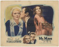 9p1205 MY MAN GODFREY LC 1936 sexy Carole Lombard by butler William Powell & Jean Dixon, very rare!