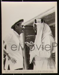 9p0825 LAWRENCE OF ARABIA 8 8x10 stills 1963 David Lean candids, Alec Guinness in costume!