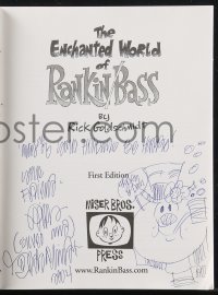 9s0480 RICK GOLDSCHMIDT signed 2nd printing softcover book 2001 The Enchanted World of Rankin/Bass!