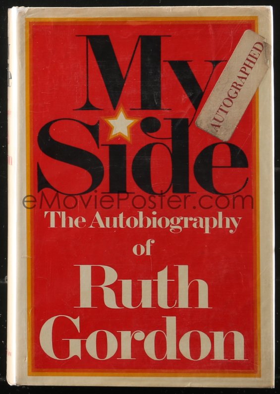 eMoviePoster.com: 9s0474 RUTH GORDON signed hardcover book 1976 her ...
