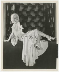 9t0906 JEAN HARLOW 8.25x10 still 1930s incredible full-length portrait of the beautiful star!