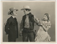 9t0955 NEVADA 8x10 key book still 1927 Thelma Todd stops Gary Cooper from attacking William Powell!