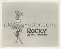 9t0967 ROCKY & BULLWINKLE SHOW TV 8.25x10 still 1962 great cartoon image with Mr. Peabody too!