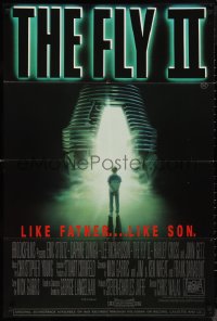 9t0559 FLY II Aust 1sh 1989 Eric Stoltz, Daphne Zuniga, like father, like son, horror sequel, Mahon art