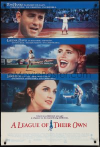 9t0576 LEAGUE OF THEIR OWN Aust 1sh 1992 Tom Hanks, Madonna, women's baseball!