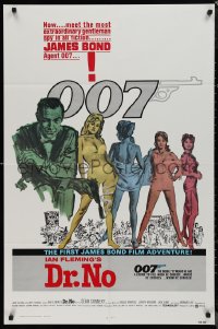 9t1392 DR. NO 1sh R1980 Sean Connery, the most extraordinary gentleman spy James Bond 007!